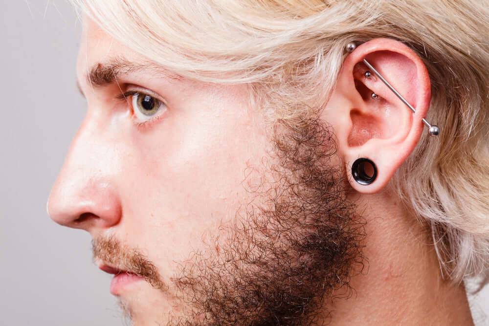 Two Piercings in One: All About Industrial Piercings